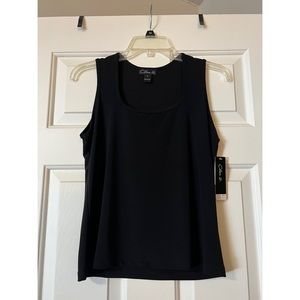 Clara S. Black Tank Top - NWT